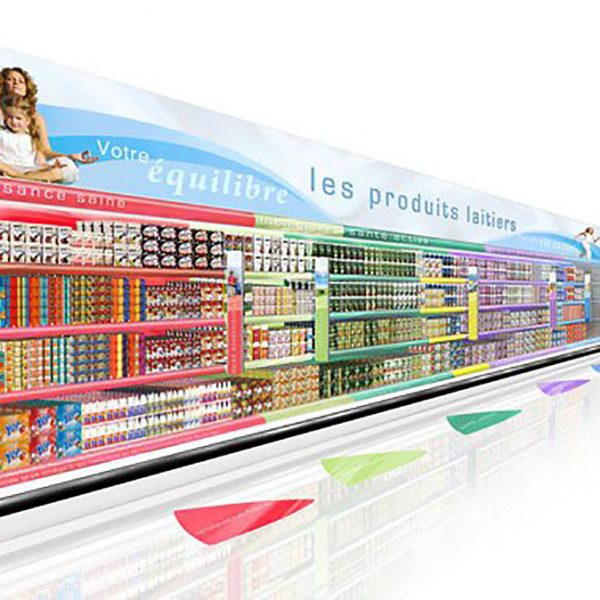 Design signalisation section yogourts